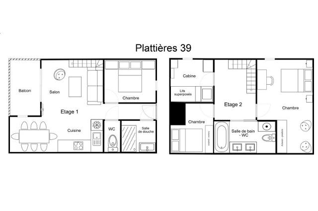 Apartements PLATTIERES - Méribel Mottaret 1850