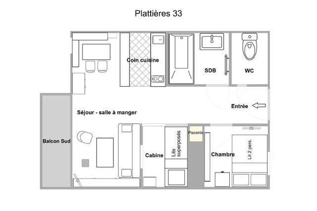 Apartements PLATTIERES - Méribel Mottaret 1850