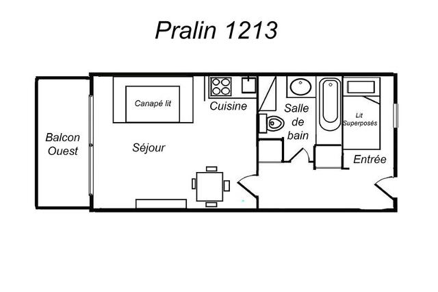 Apartements PRALIN - Méribel Mottaret 1850