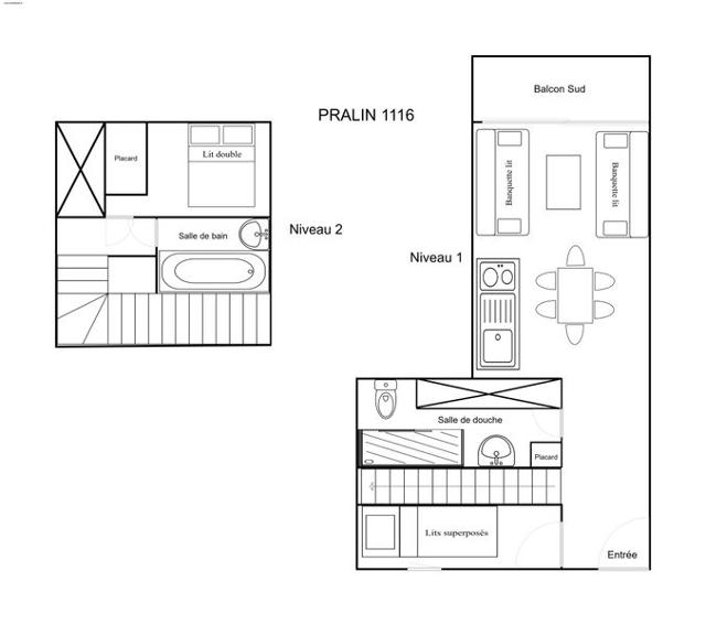 Apartements PRALIN - Méribel Mottaret 1850