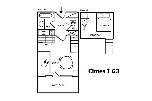 Apartments Residence Cimes I - Méribel Mottaret 1850
