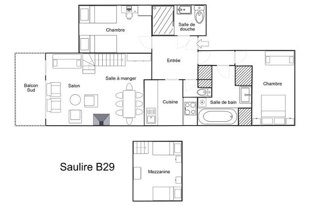 Apartements SAULIRE - Méribel Mottaret 1850