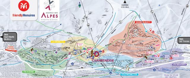 Apartements CHANTENEIGE - Les Menuires Croisette