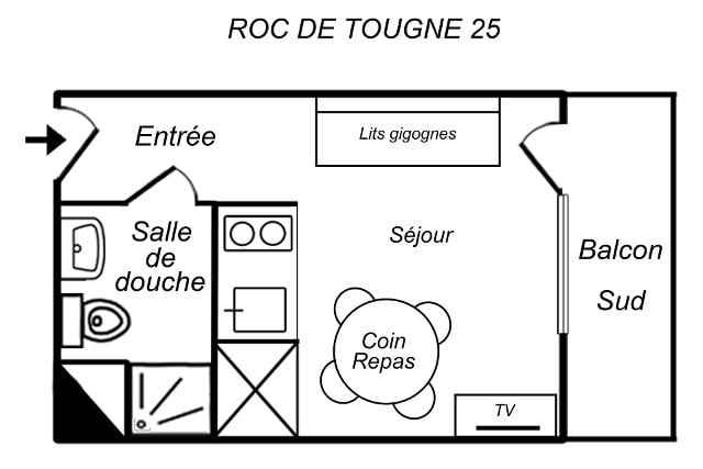 RESIDENCE ROC DE TOUGNE - Méribel Mottaret 1850