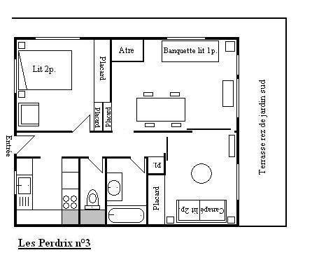 Appartment Perdrix MRB530-003 - Méribel Centre 1600