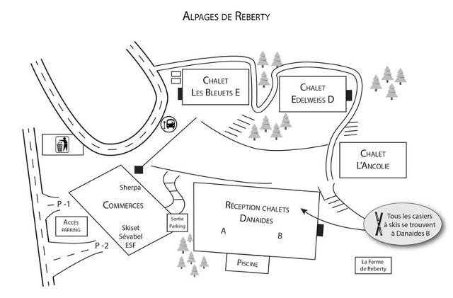 travelski home choice - Apartements ANCOLIE - Les Menuires Reberty 2000