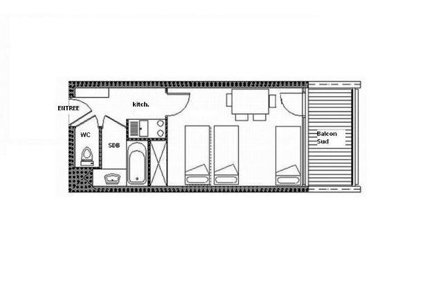 travelski home choice - Apartements LAC DU LOU - Les Menuires Croisette
