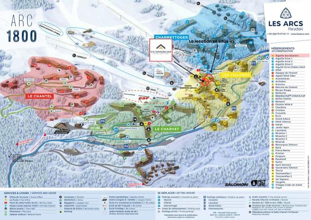 Apartements AIGUILLE DES GLACIERS - Les Arcs 1800