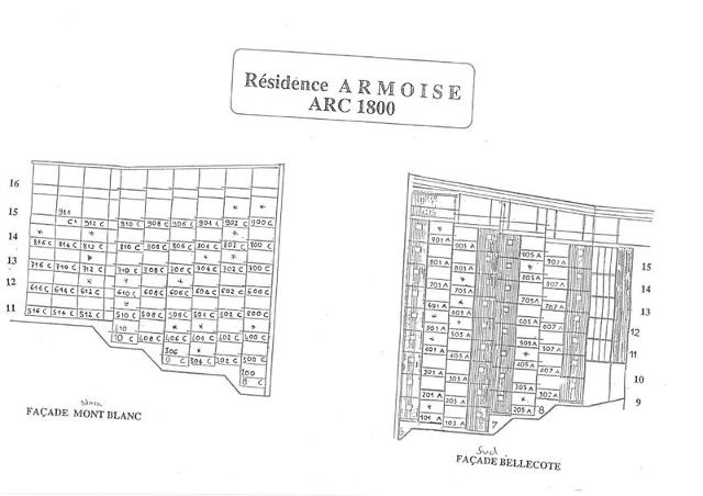 Apartements ARMOISE - Les Arcs 1800