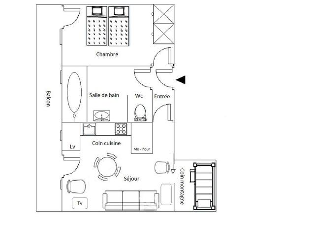 Apartements LES CYTELLES - Méribel Altiport 1700