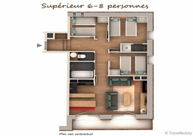 travelski home premium - Residence Les Chalets de Rosaël 3* - Val Thorens