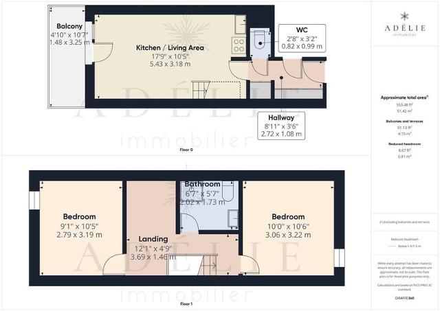 Appartment Hauts De La Rosiere HTR603 - La Rosière