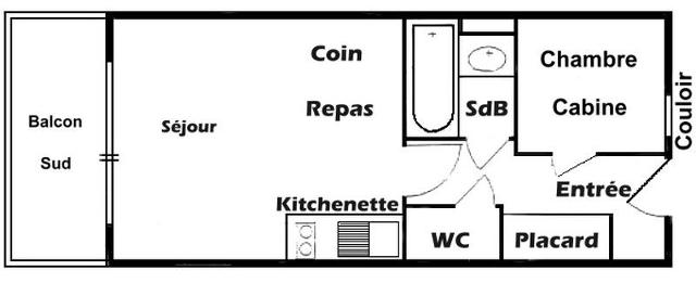 Apartements CRISTAL 1 - Les Saisies