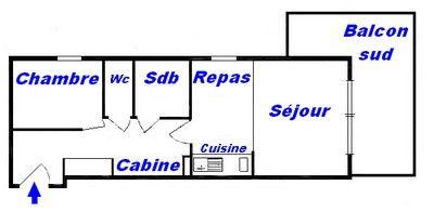 Apartements CRISTAL 1 - Les Saisies