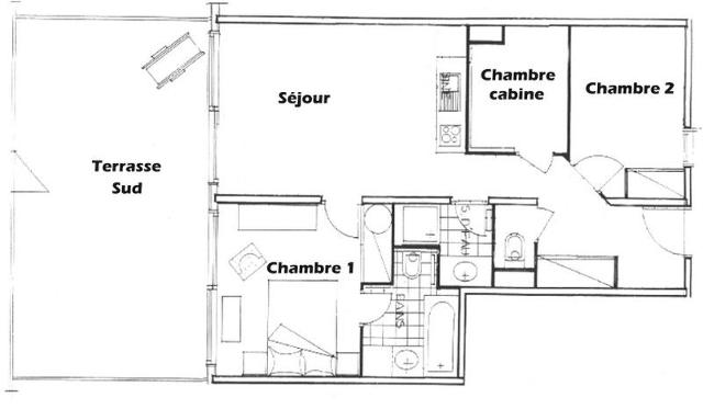 Apartements CRISTAL 6 - Les Saisies