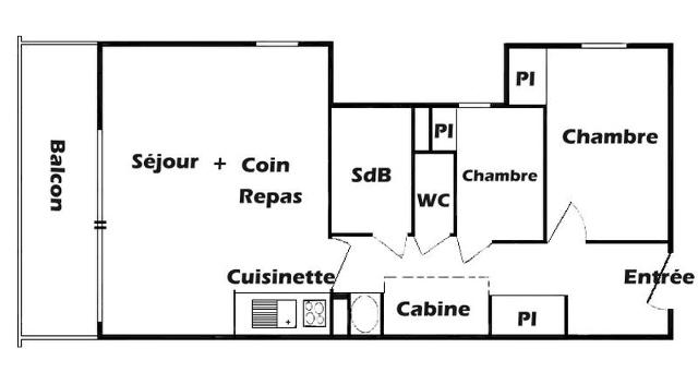 Apartements CRISTAL 6 - Les Saisies