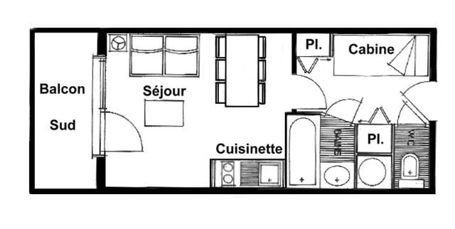 Apartements GRAND MONT 1 - Les Saisies