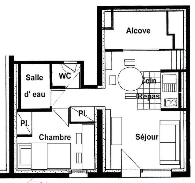 Apartements GRAND MONT 1 - Les Saisies