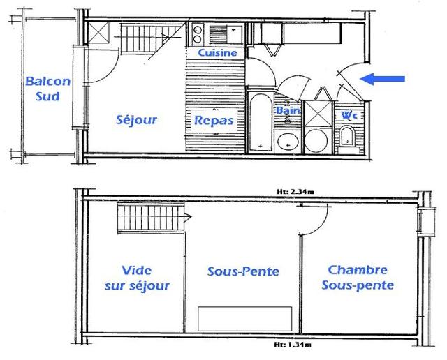 Apartements GRAND MONT 4 - Les Saisies