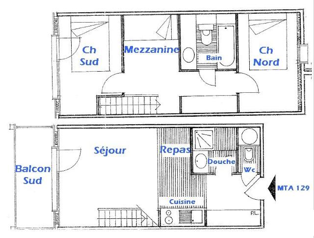 Apartements MONT BLANC A - Les Saisies