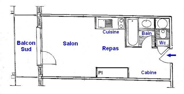 Apartements MONT BLANC A - Les Saisies