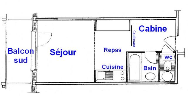 Apartements MONT BLANC B - Les Saisies