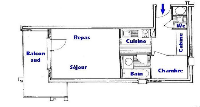 Apartements MONT BLANC B - Les Saisies