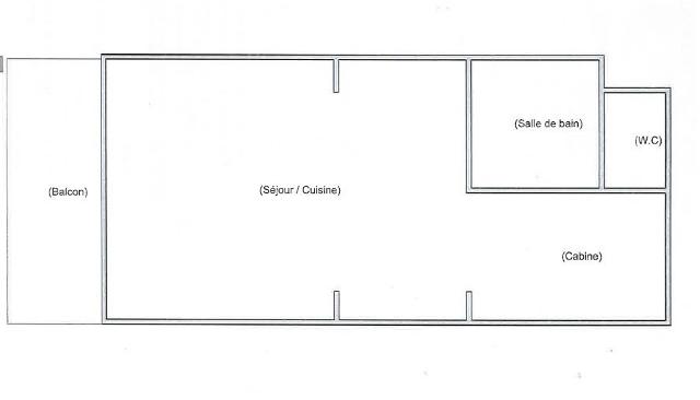 Apartements MONT BLANC B - Les Saisies