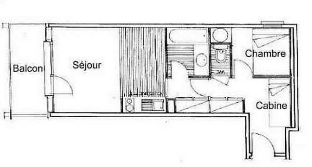 Apartements MONT BLANC B - Les Saisies