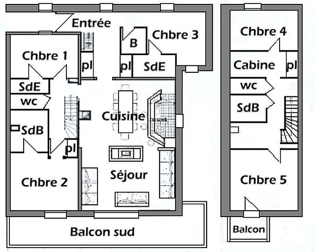 Apartements MOUANDA - Les Saisies