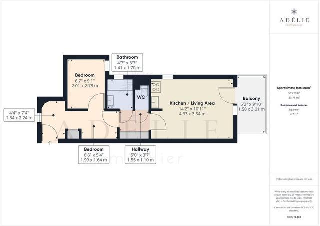 Appartment Belvedere BEL213 - La Rosière