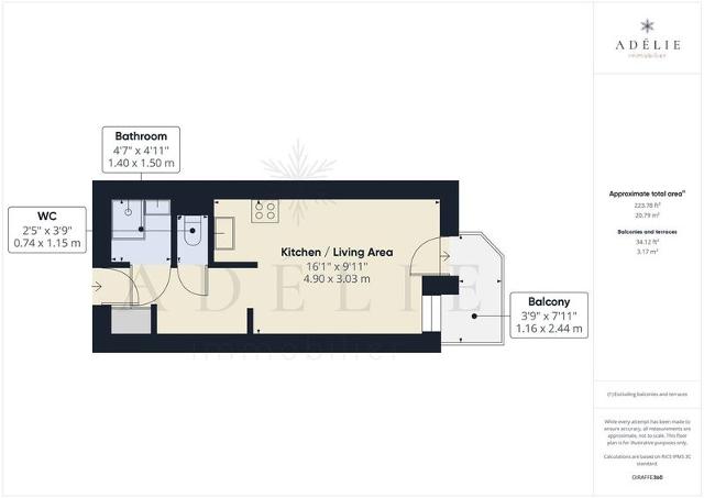 Appartment Bouquetins A BQA107 - La Rosière
