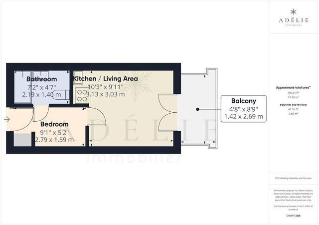 Appartment Hauts De La Rosiere HTR605 - La Rosière