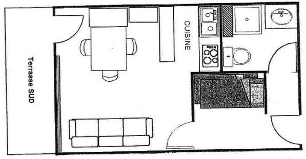 Apartements LE PARC - Plan Peisey