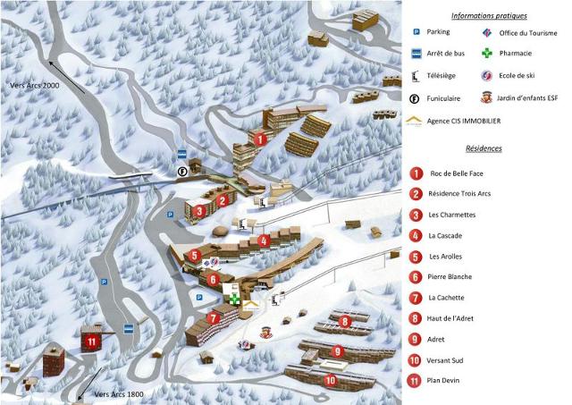 Apartements VERSANT SUD - Les Arcs 1600