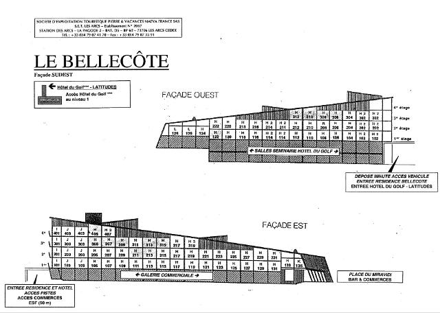 Apartements BELLECOTE - Les Arcs 1800