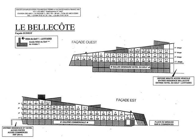 Apartements BELLECOTE - Les Arcs 1800