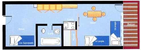 Apartements BELLES CHALLES - Les Arcs 1800