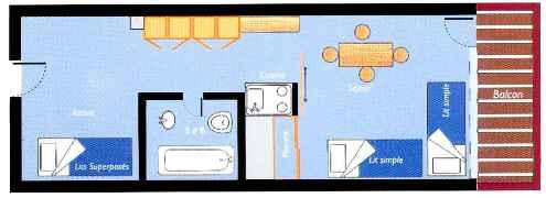 Apartements BELLES CHALLES - Les Arcs 1800