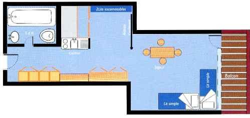 Apartements BELLES CHALLES - Les Arcs 1800