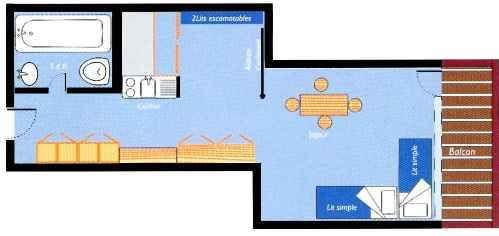 Apartements BELLES CHALLES - Les Arcs 1800