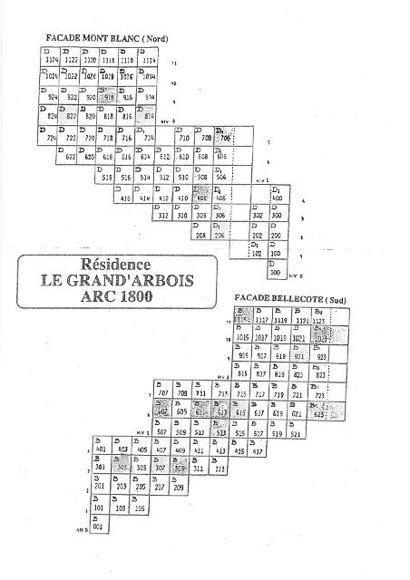 Apartements GRAND ARBOIS - Les Arcs 1800