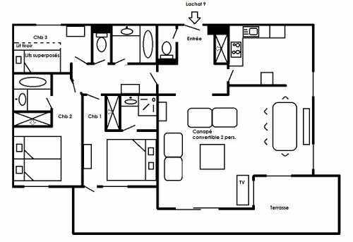 Apartements LACHAT - Méribel Centre 1600