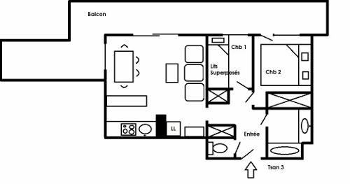 Apartements TSANTELEINA - Méribel Centre 1600