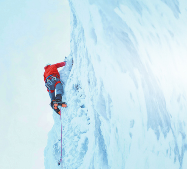 ice climbing