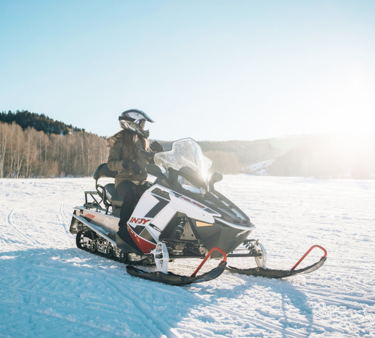 snowmobiling